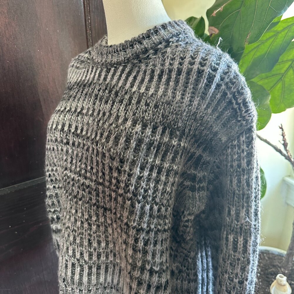Rare Acne Studios Zora Mohair Wool Blend Knit Boxy Sweater Small - Picture 5 of 10